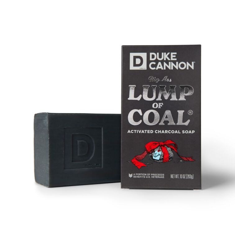 HOLIDAY LUMP OF COAL BIG ASS BRICK OF SOAP