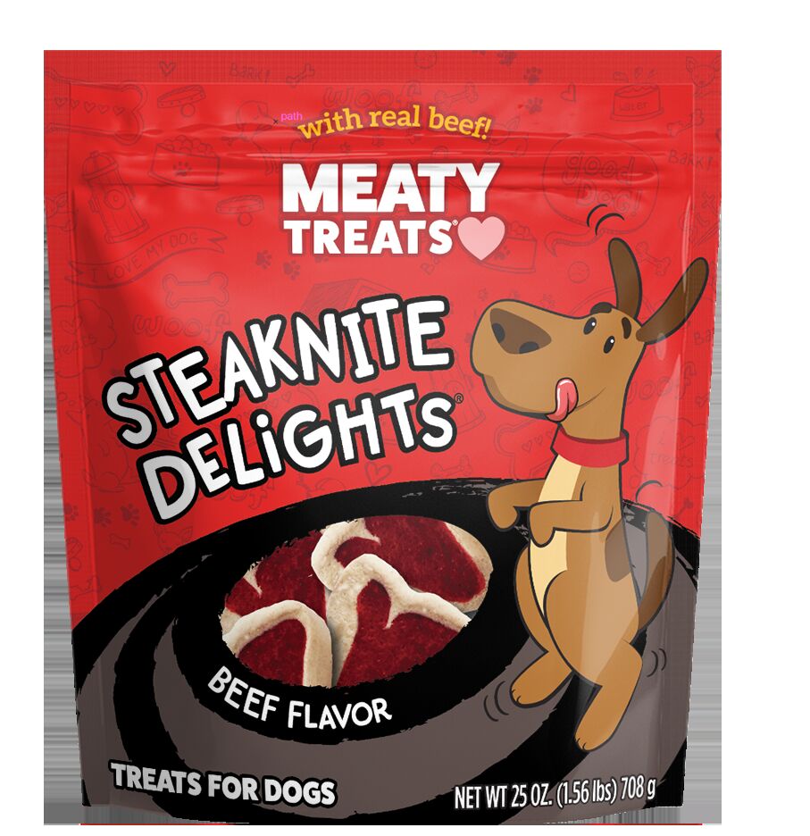 MEATY TREATS STEAK DELIGHTS 1.5# Bags