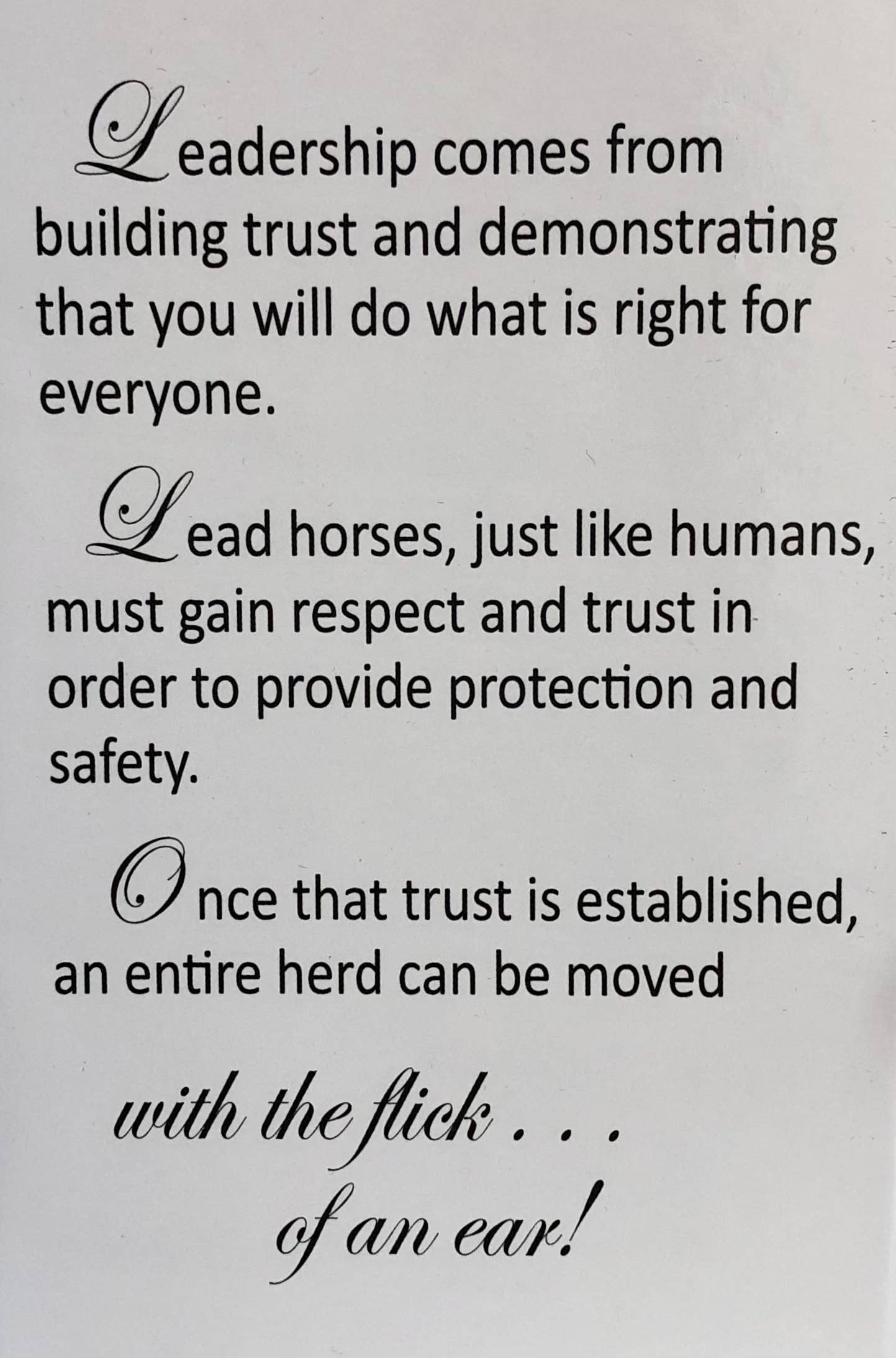 Saddle Stirrup "Y" Necklace