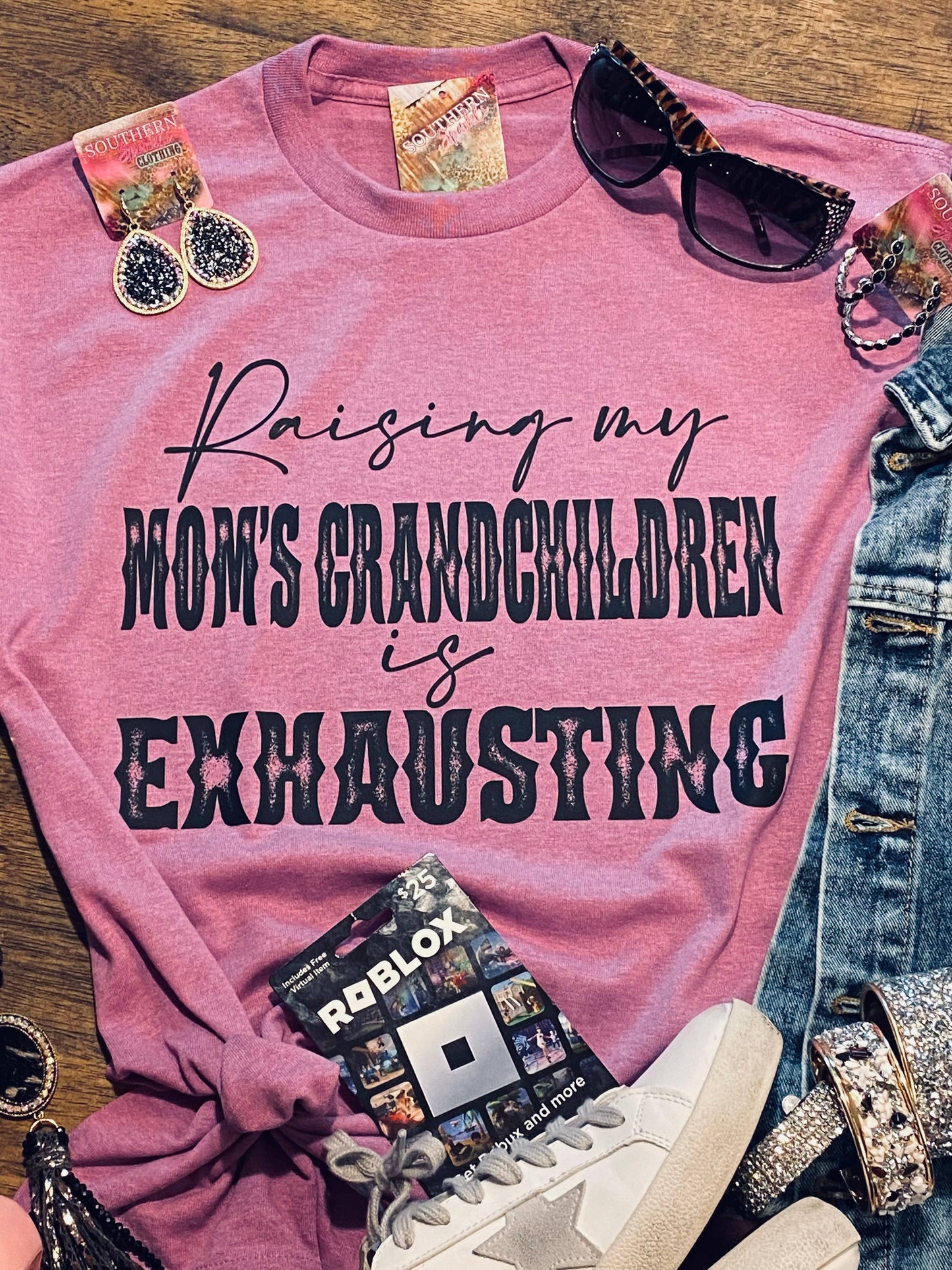 Raising my mom’s grandchildren is exhausting- Tee