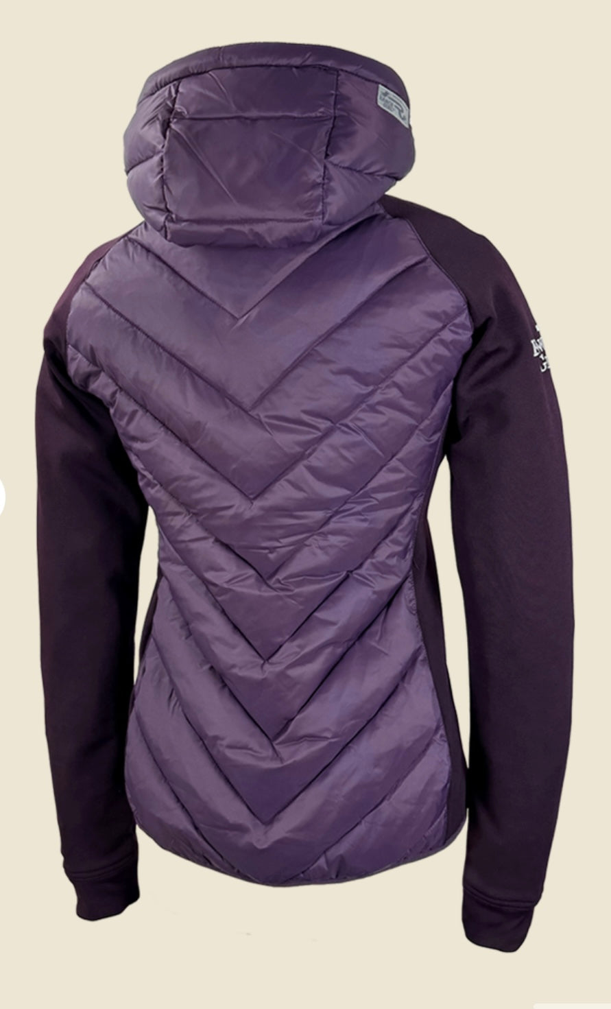 Ranch Girls Hooded Hybrid ProShield Jacke ´OLIVIA` Black Berry