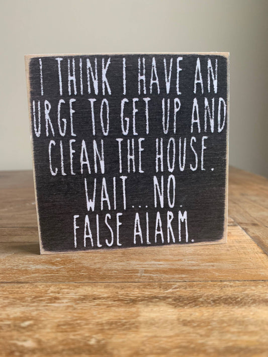 4X4-131 False Alarm Shelf Sitter