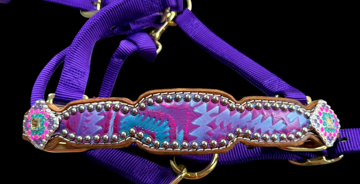 Rio Aztec on medium leather