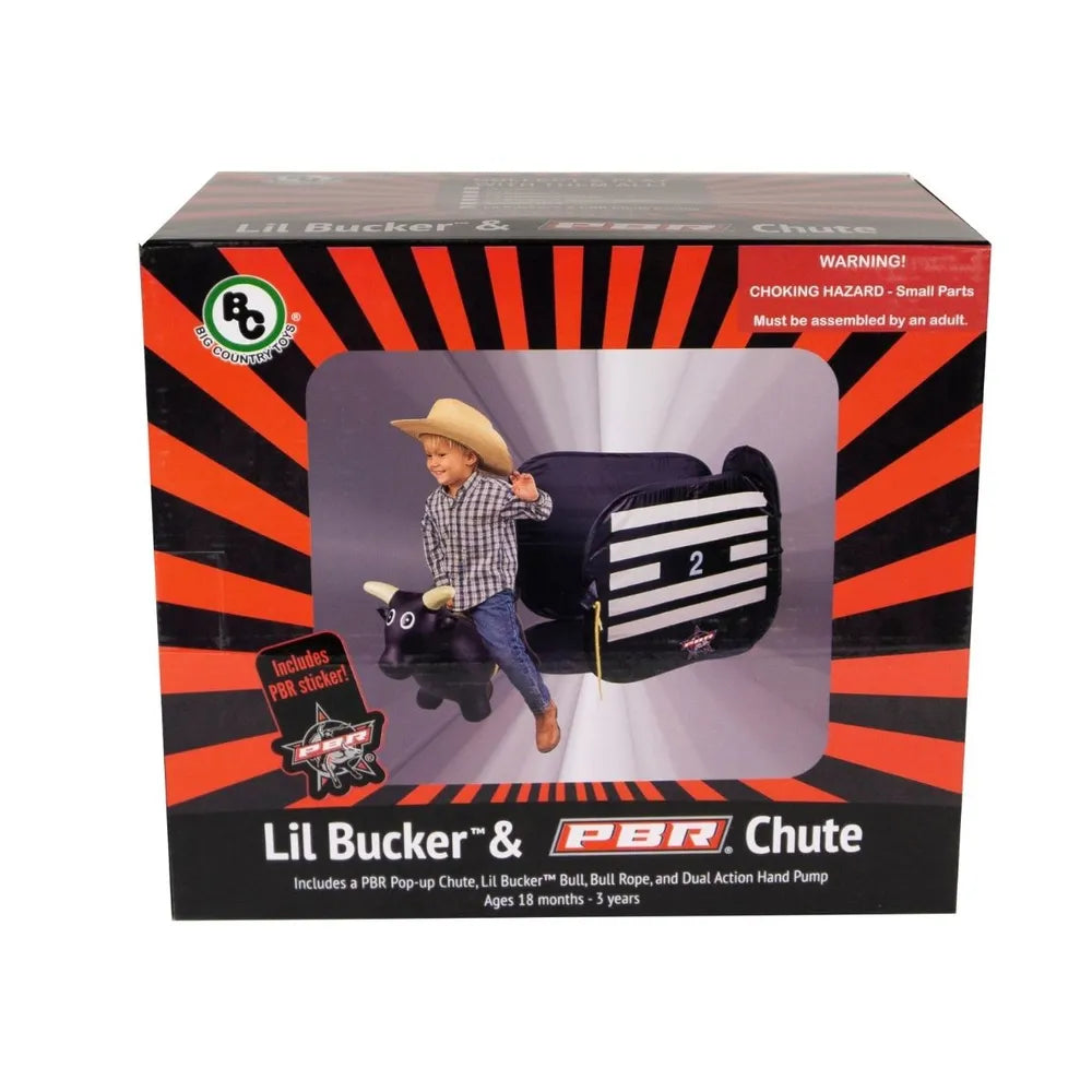 Lil Bucker Bull & PBR Chute Set Children's Toy