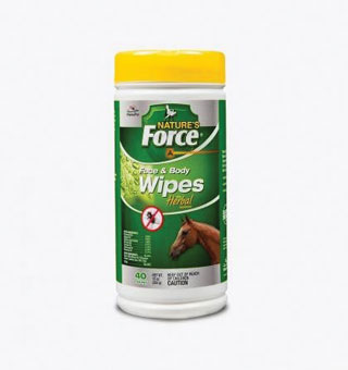 NATURE'S FORCE® FACE AND BODY WIPE 40/PKG