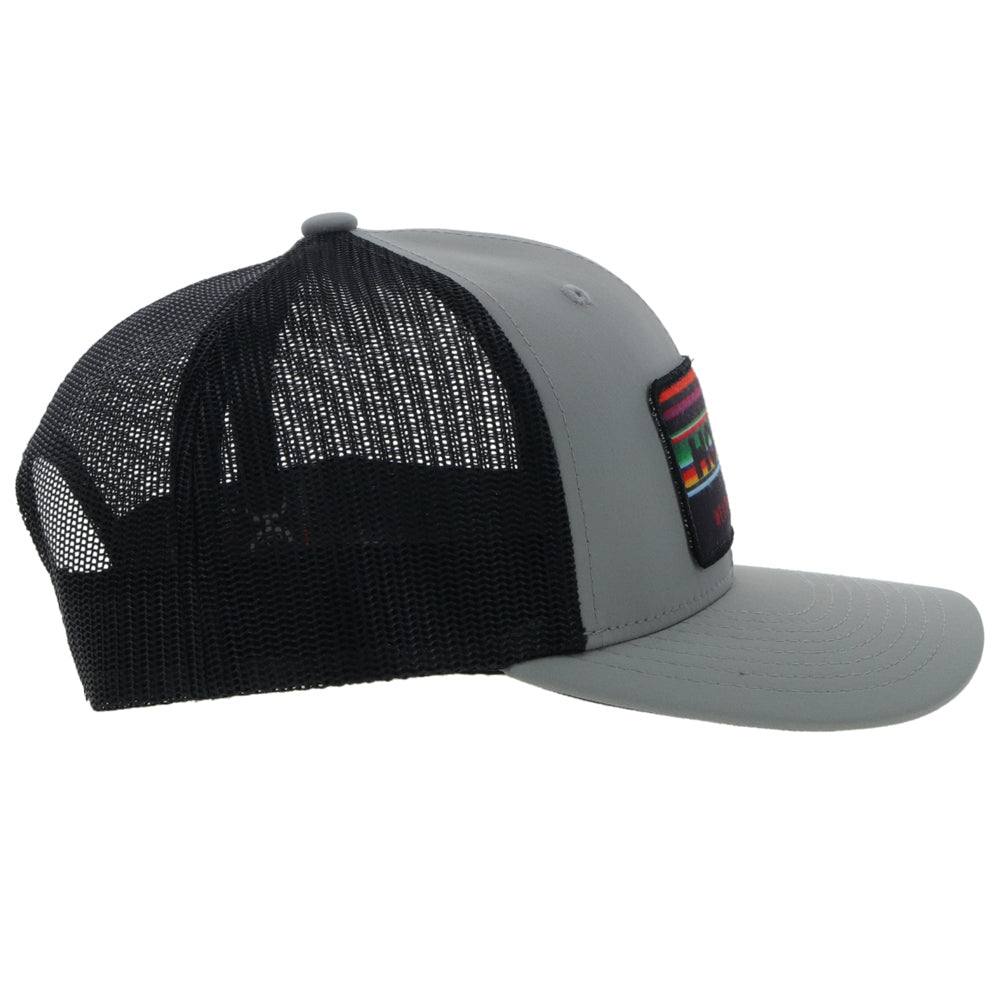 Horizon Grey/Black Odessa Fabric Hat