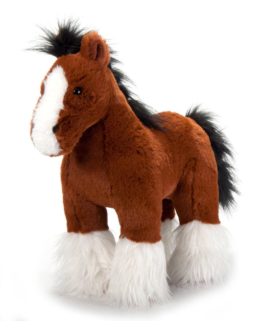 12" (30cm) Standing Horse Clydesdale Farm/Barnyard Animal