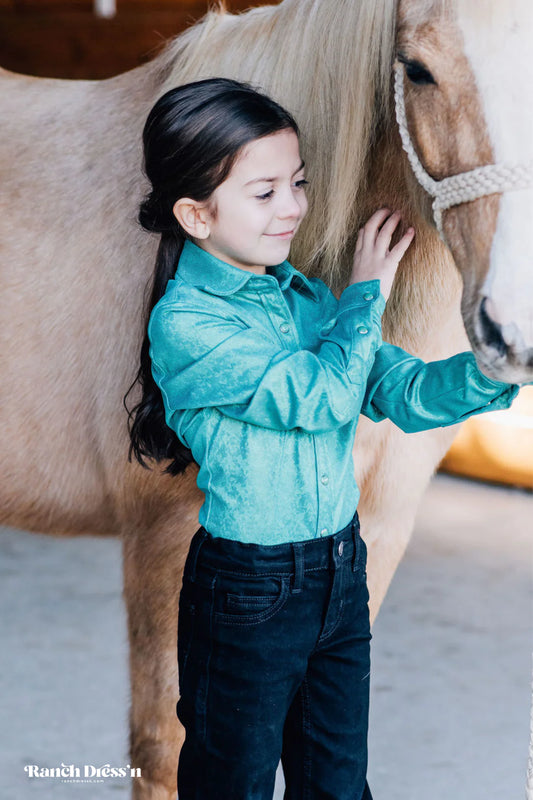 Ranch Dressin *YOUTH* SHINE PERFORMANCE SHOW SHIRT