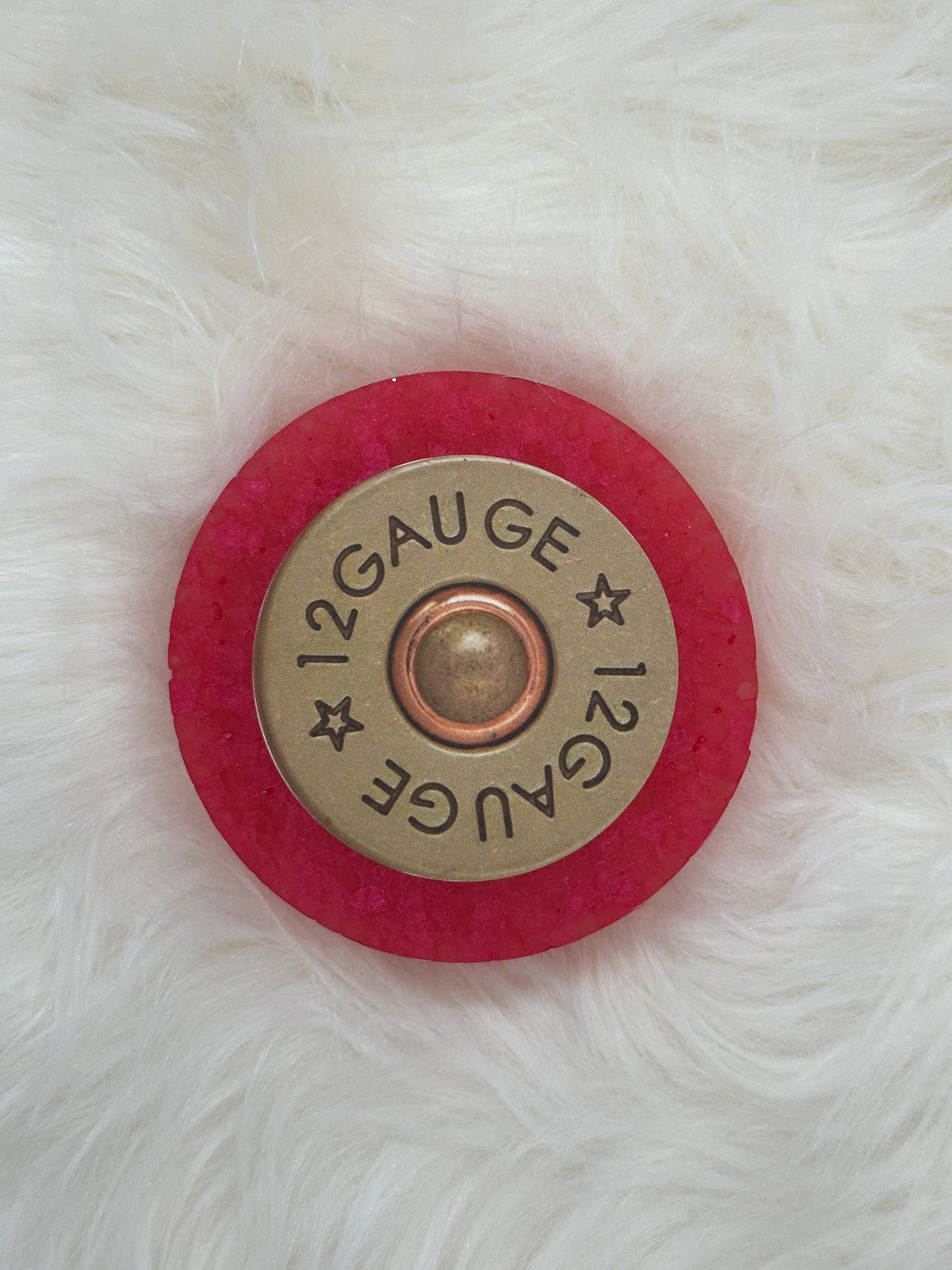 12 Gauge Graphic: Genuine Leather