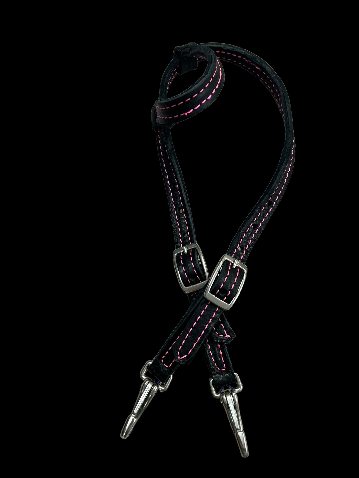 Soft leather quick change headstall