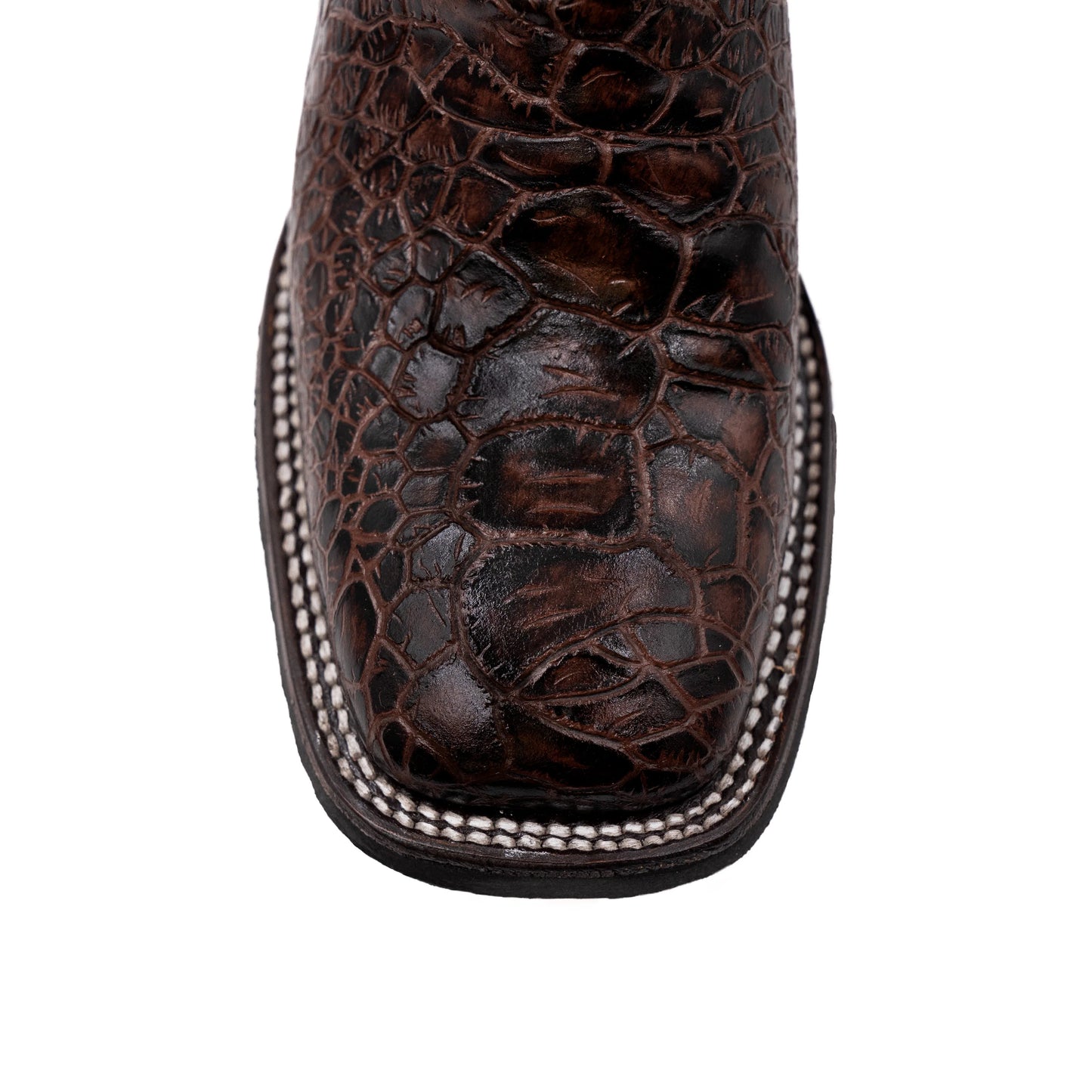 Men's Kai Chocolate Square toe Boot by Ferrini