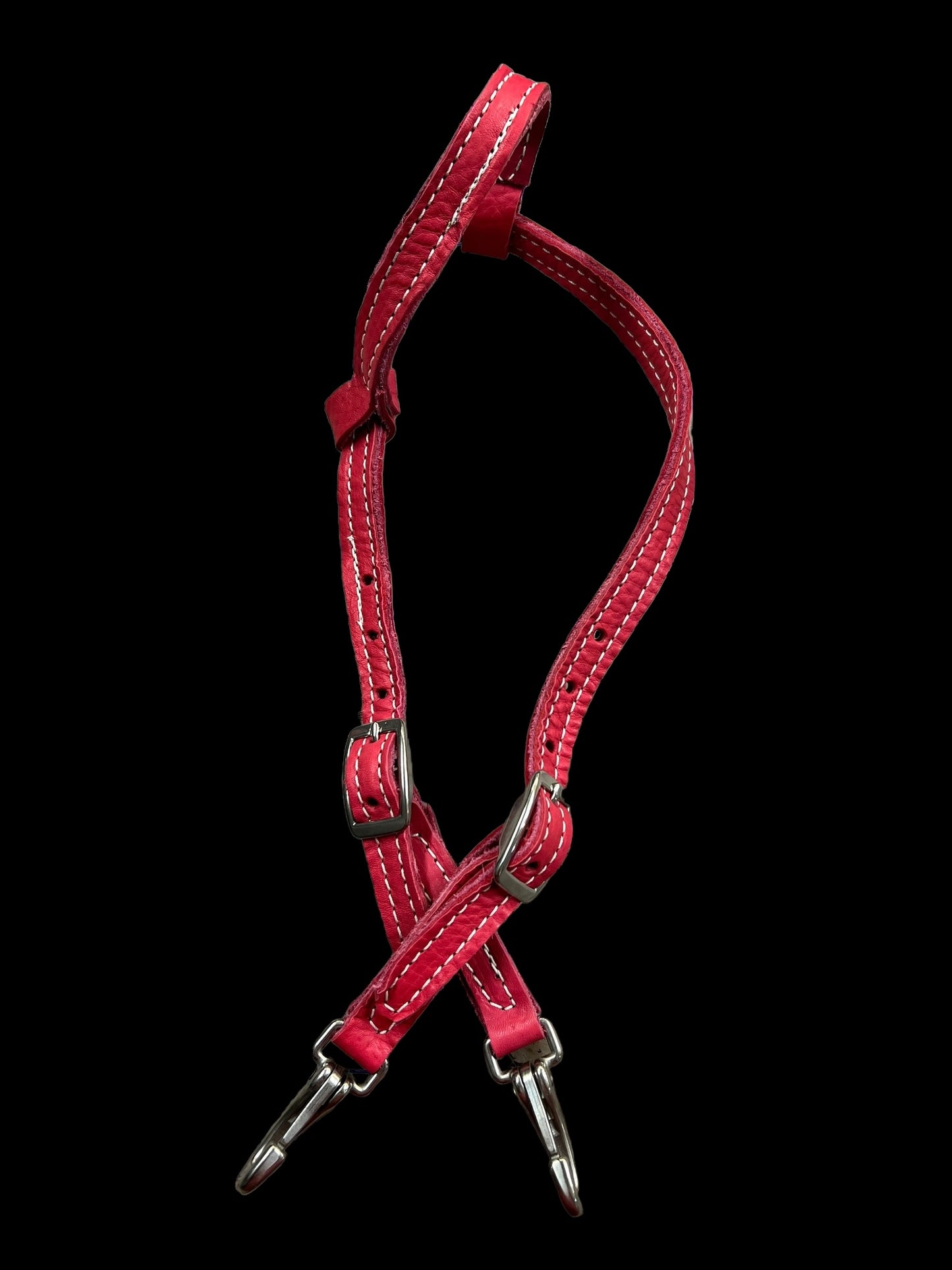 Soft leather quick change headstall