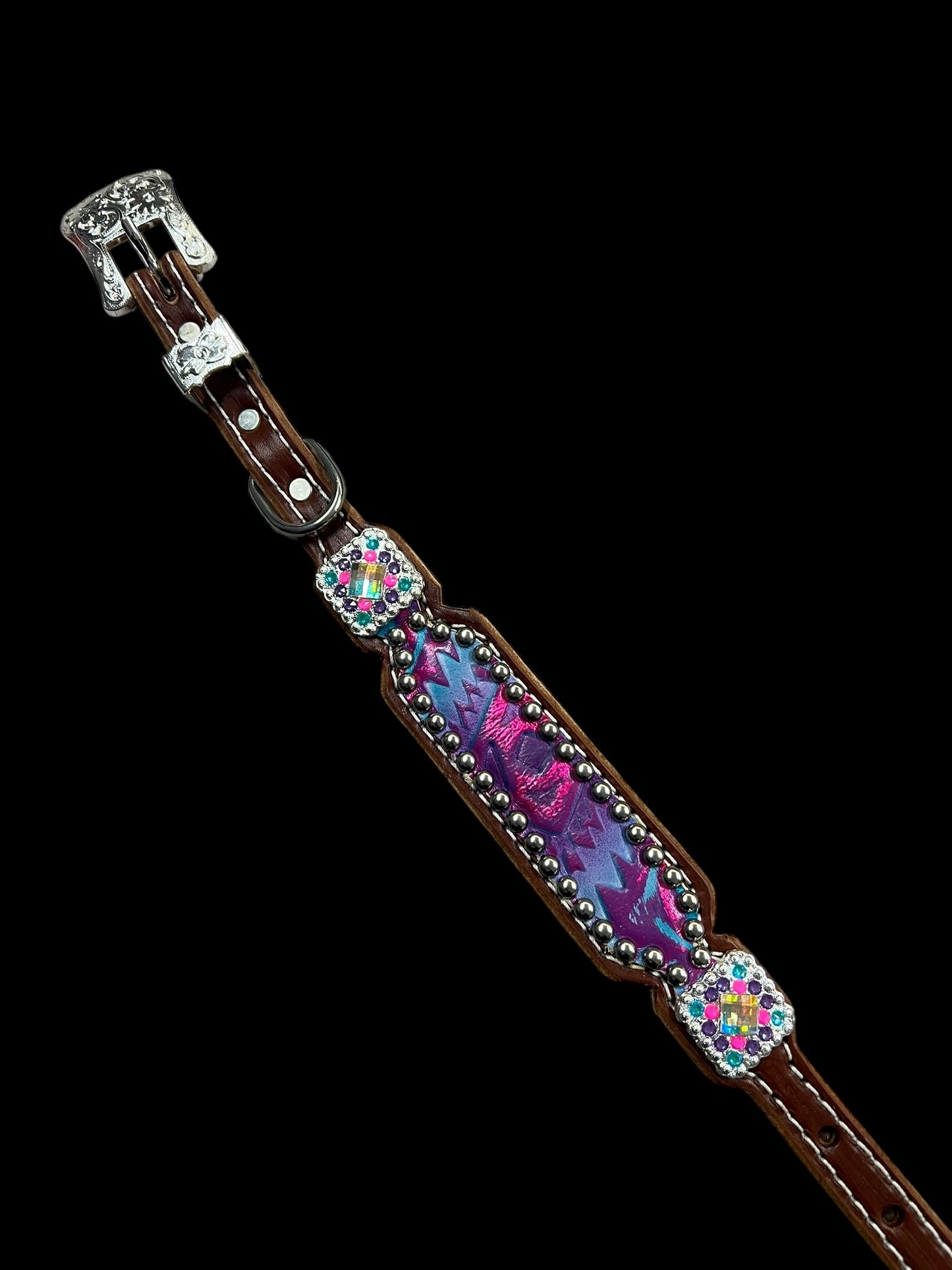 Rio Aztec on medium leather