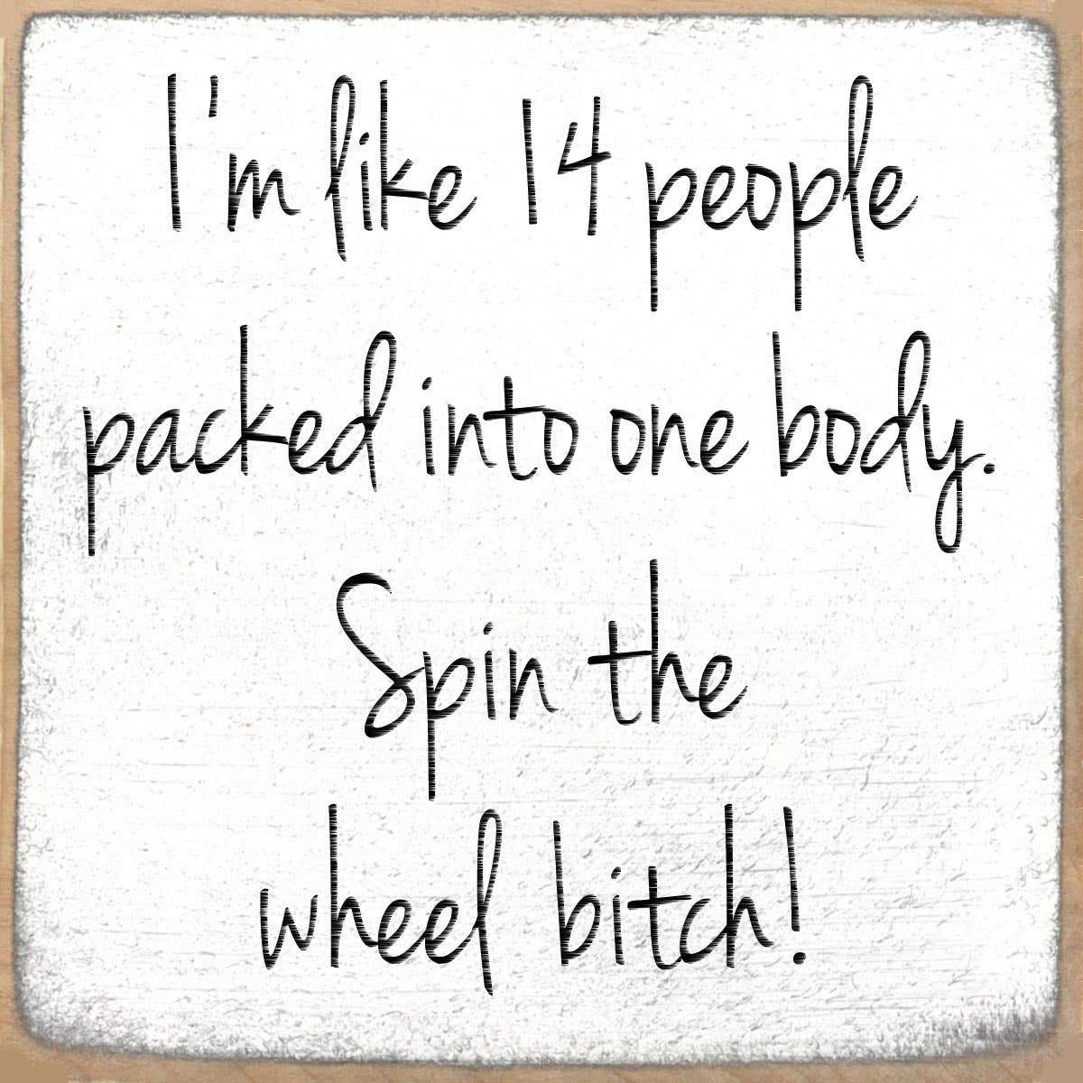 4x4-1065 Spin the wheel Shelf Sitter