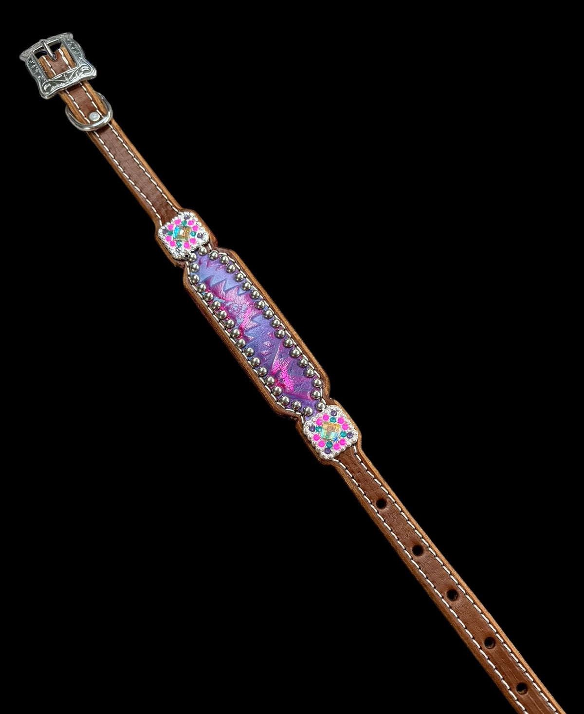 Rio Aztec on medium leather