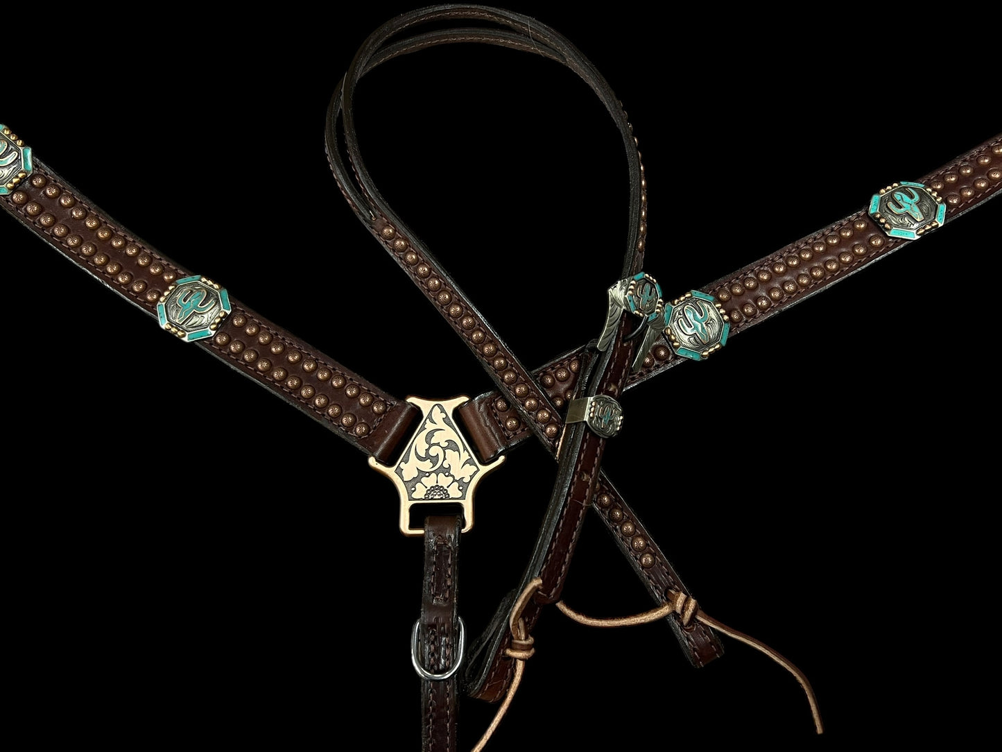 Simple tack set (spots and conchos)