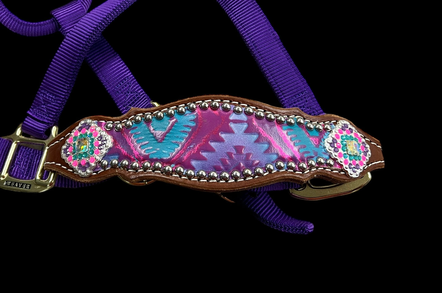 Rio Aztec on medium leather