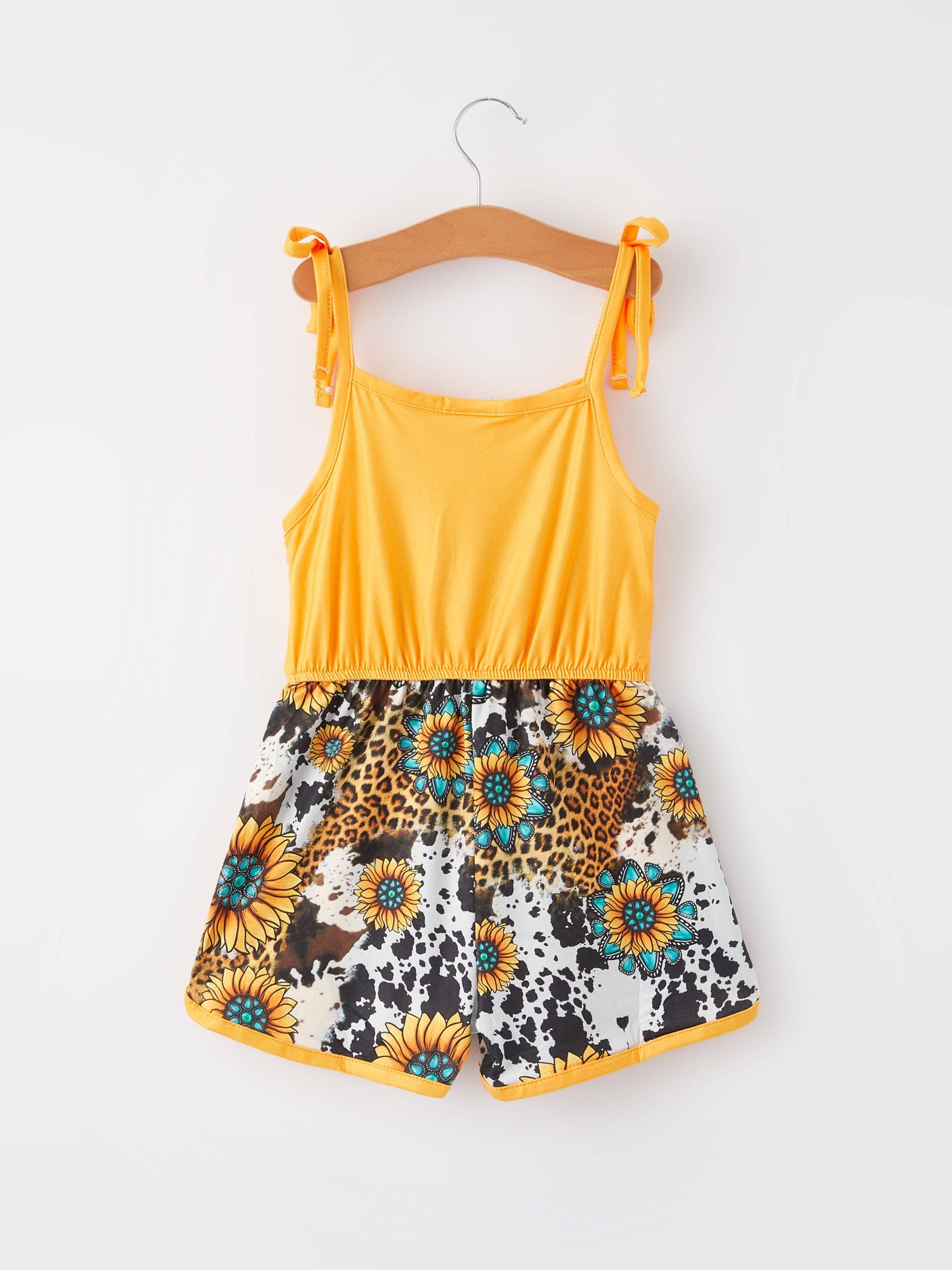 Cow Floral Jumpsuit