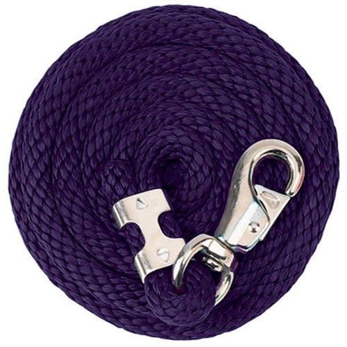 Poly Lead Rope with Nickel Plated Bull Snap