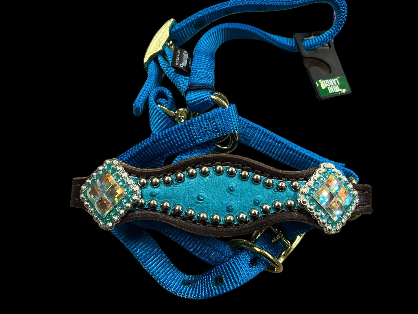 Mini Horse and Pony sized bling halters