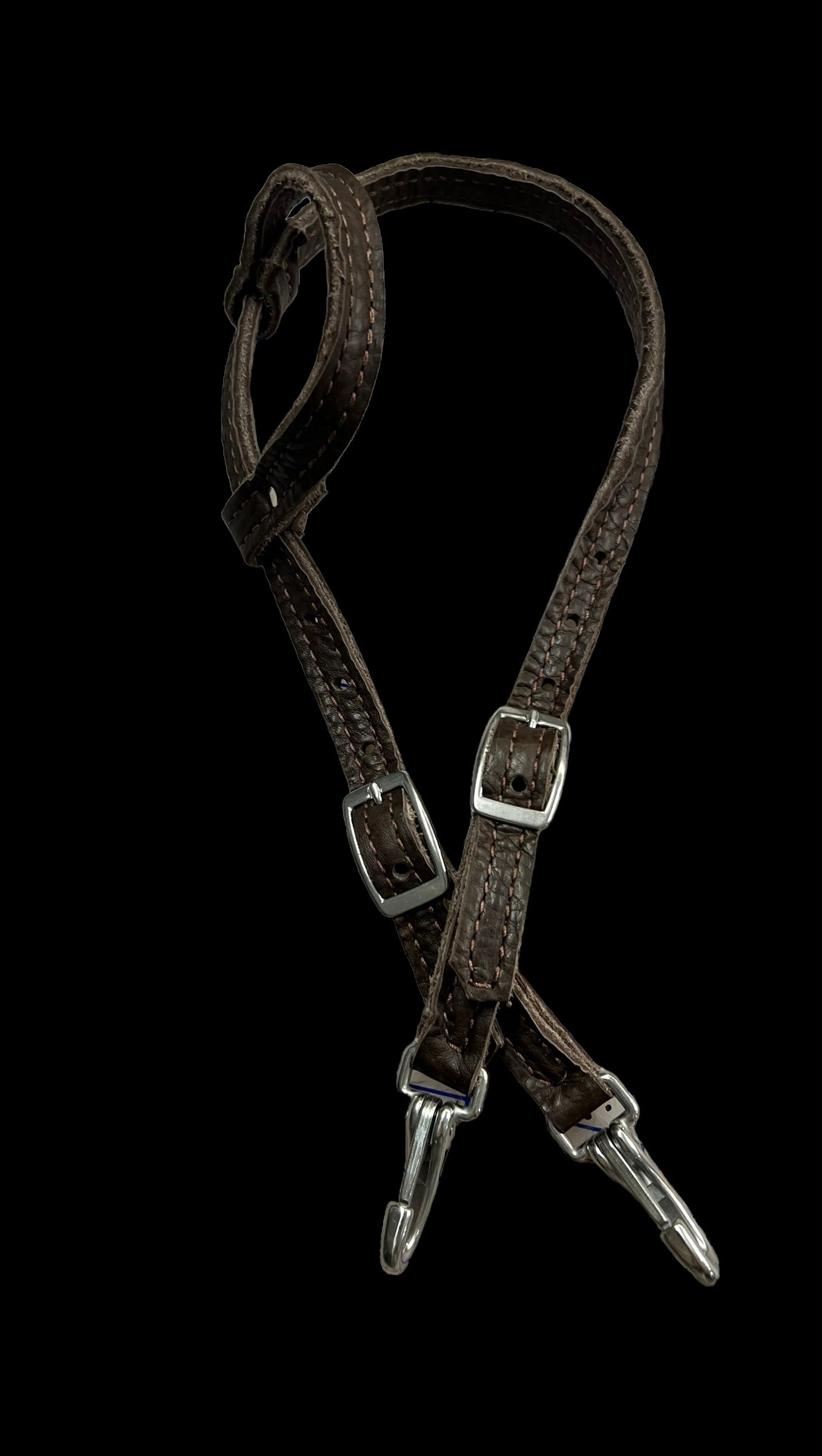 Soft leather quick change headstall