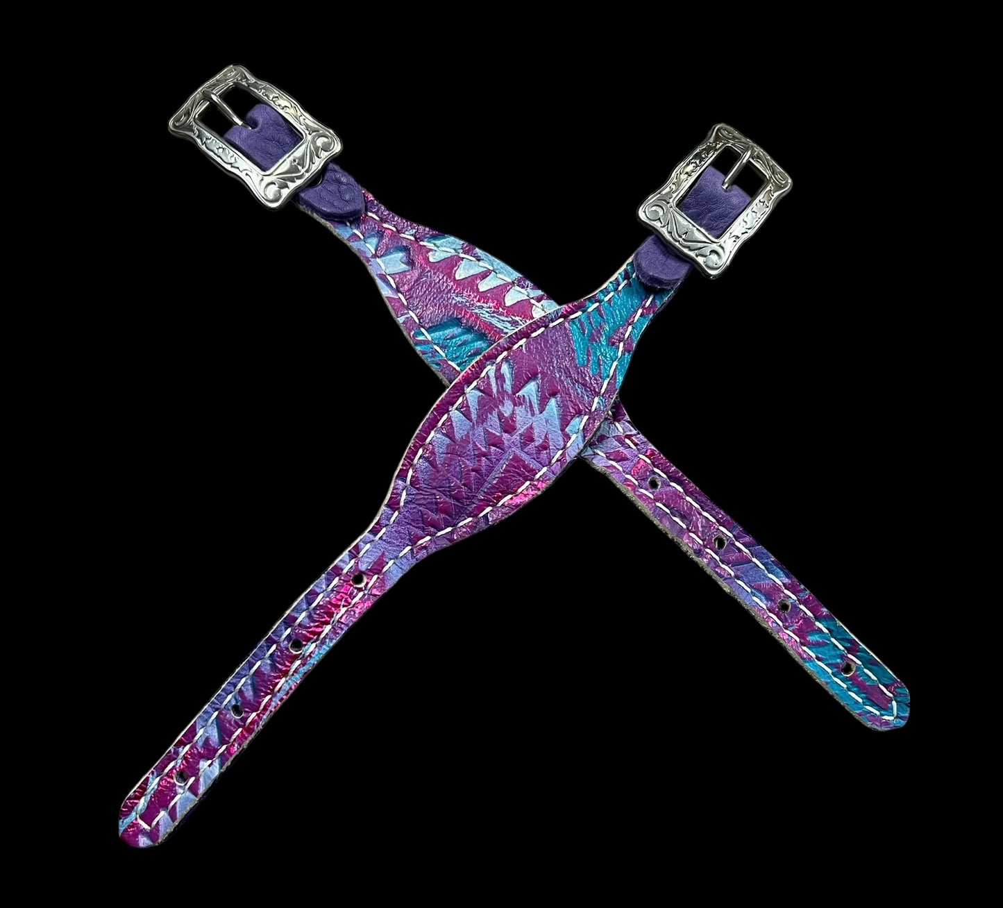 Rio Aztec on medium leather