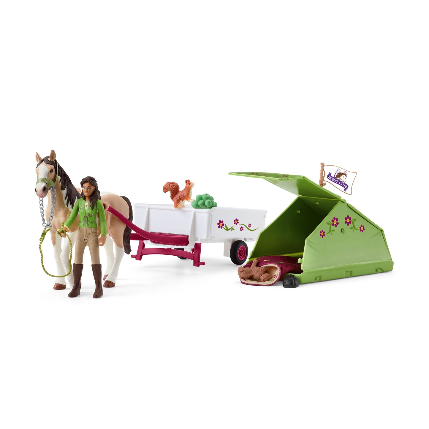 Horse Club Sarah's Camping Adventure Playset with Rider