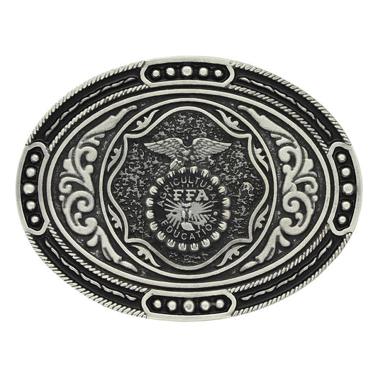 Classic FFA Antiqued Attitude Buckle