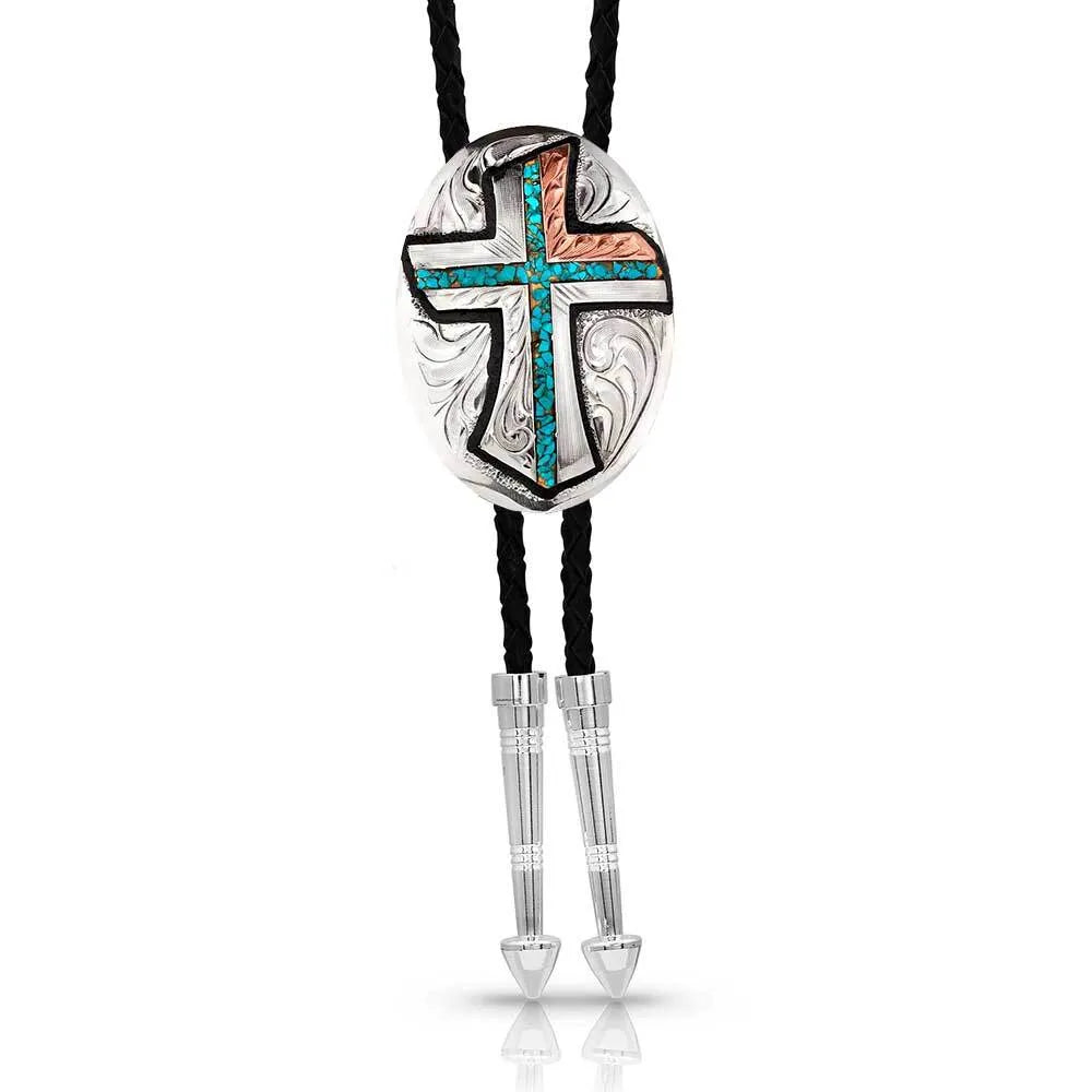 Inner Light Turquoise Bolo Tie