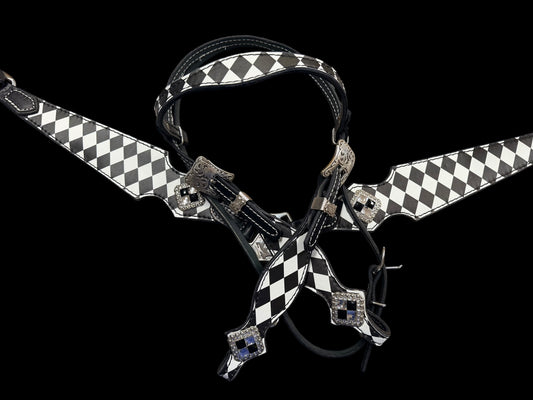 Limited Edition Black and White diamonds set