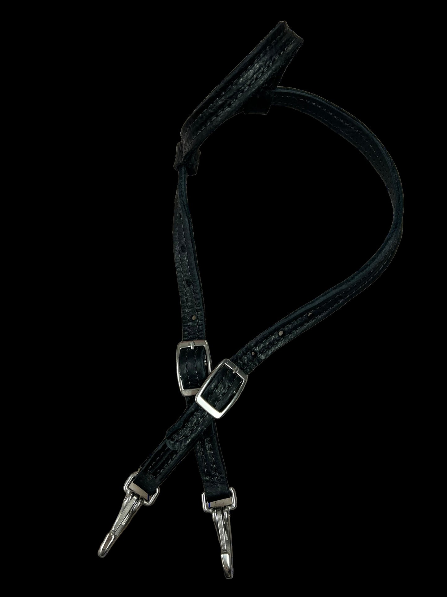 Soft leather quick change headstall