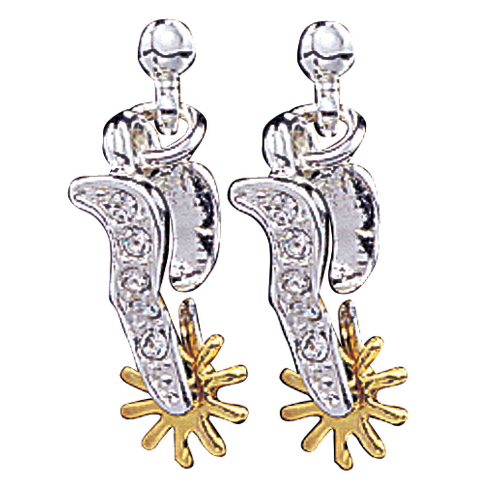 Sparkling Spurs Drop Earrings