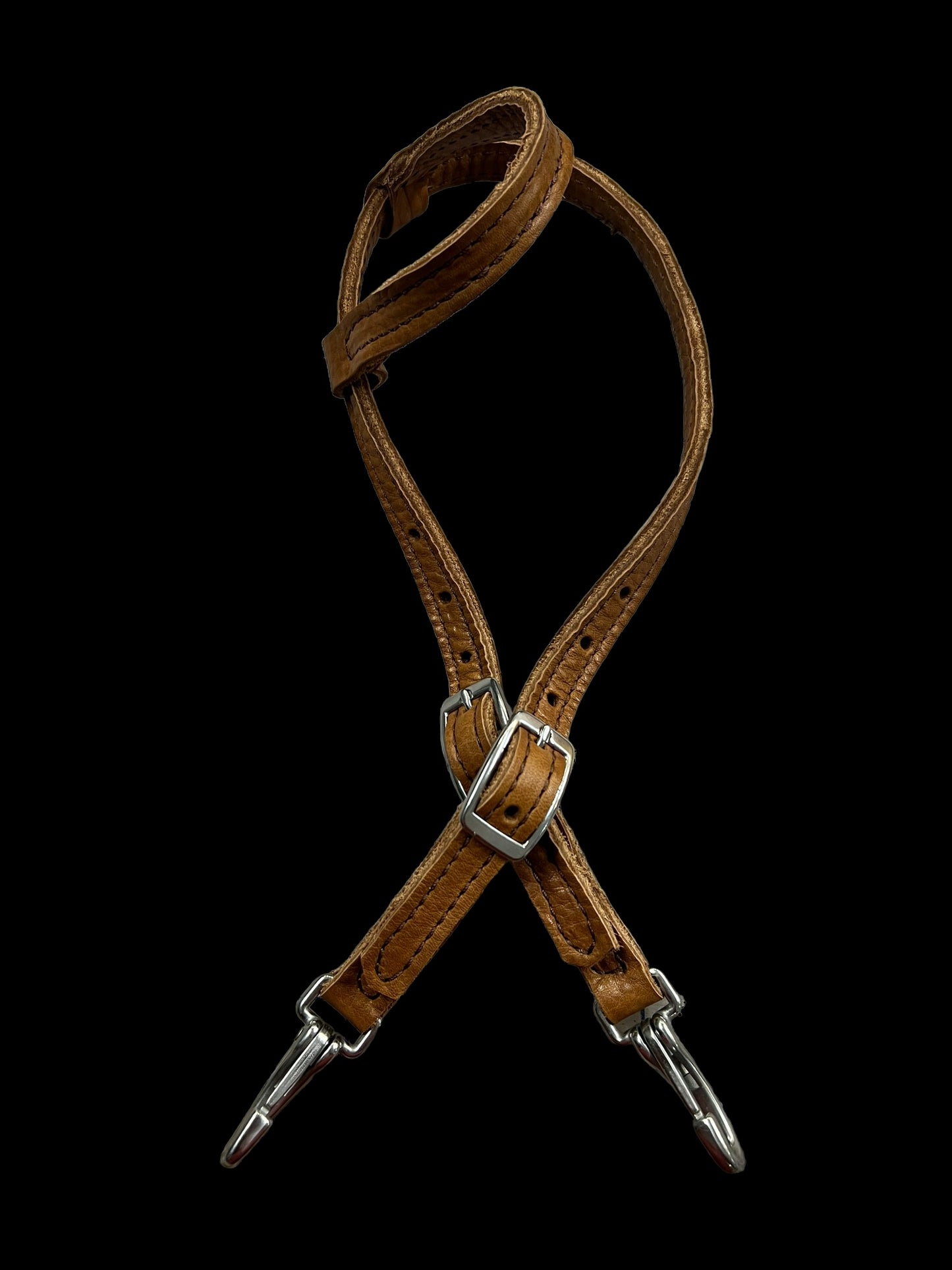 Soft leather quick change headstall