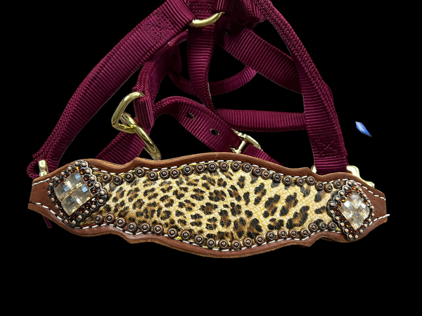 Cheetah on medium leather