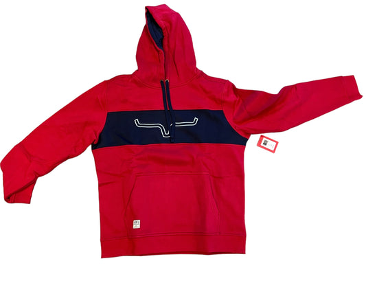 Red Ripon Hoodie by Kimes