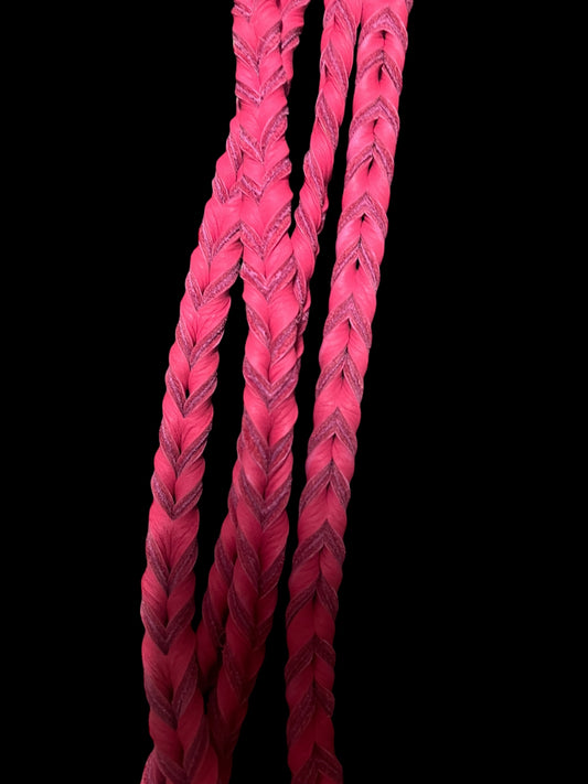 Super soft leather reins 8' plus