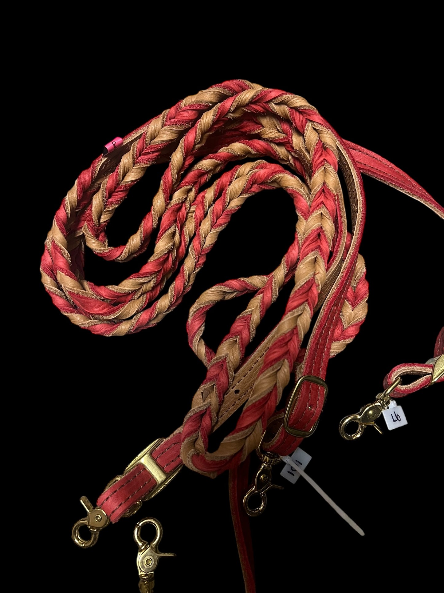Super soft leather reins 8' plus