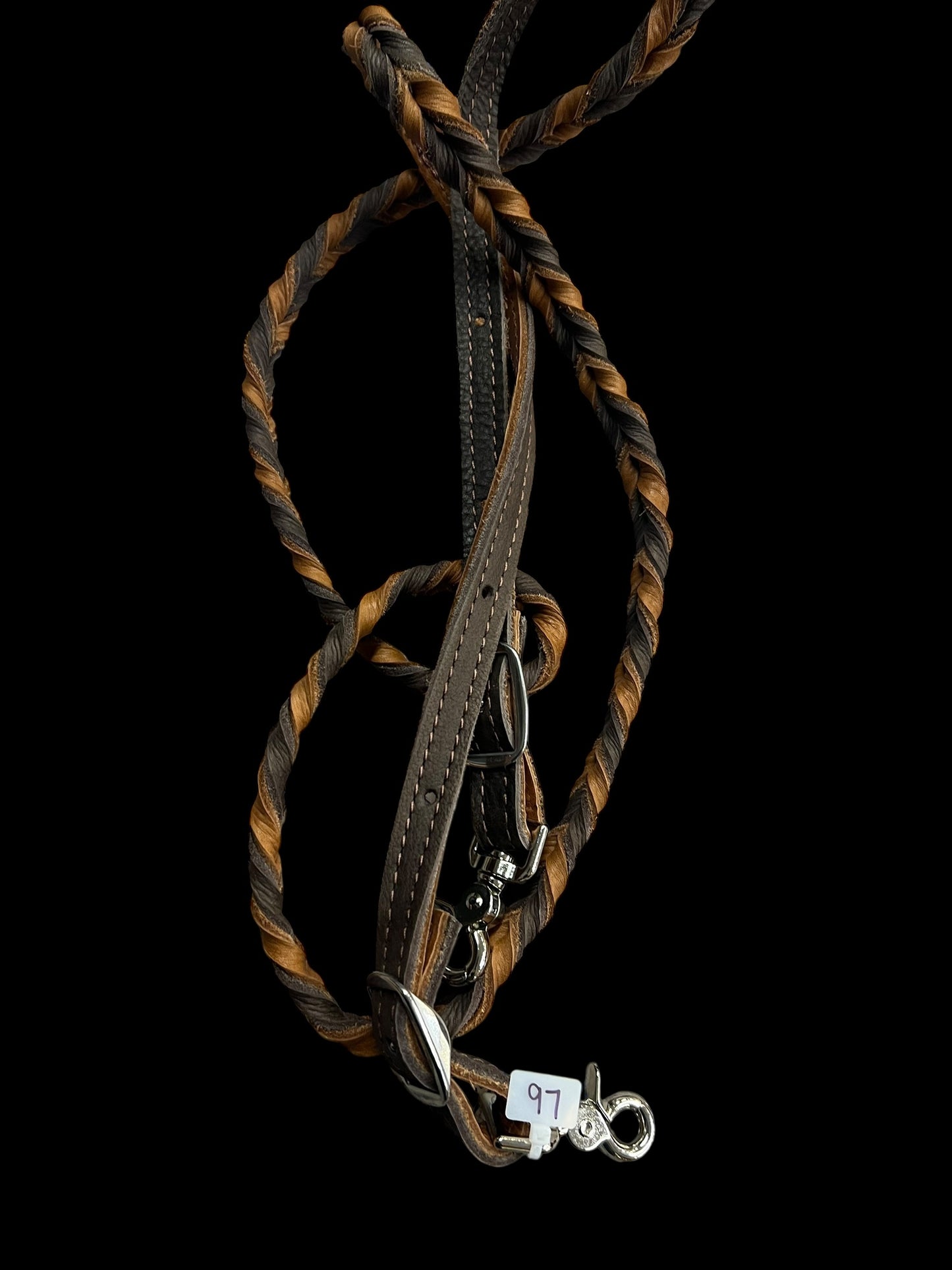 Super soft leather reins 8' plus