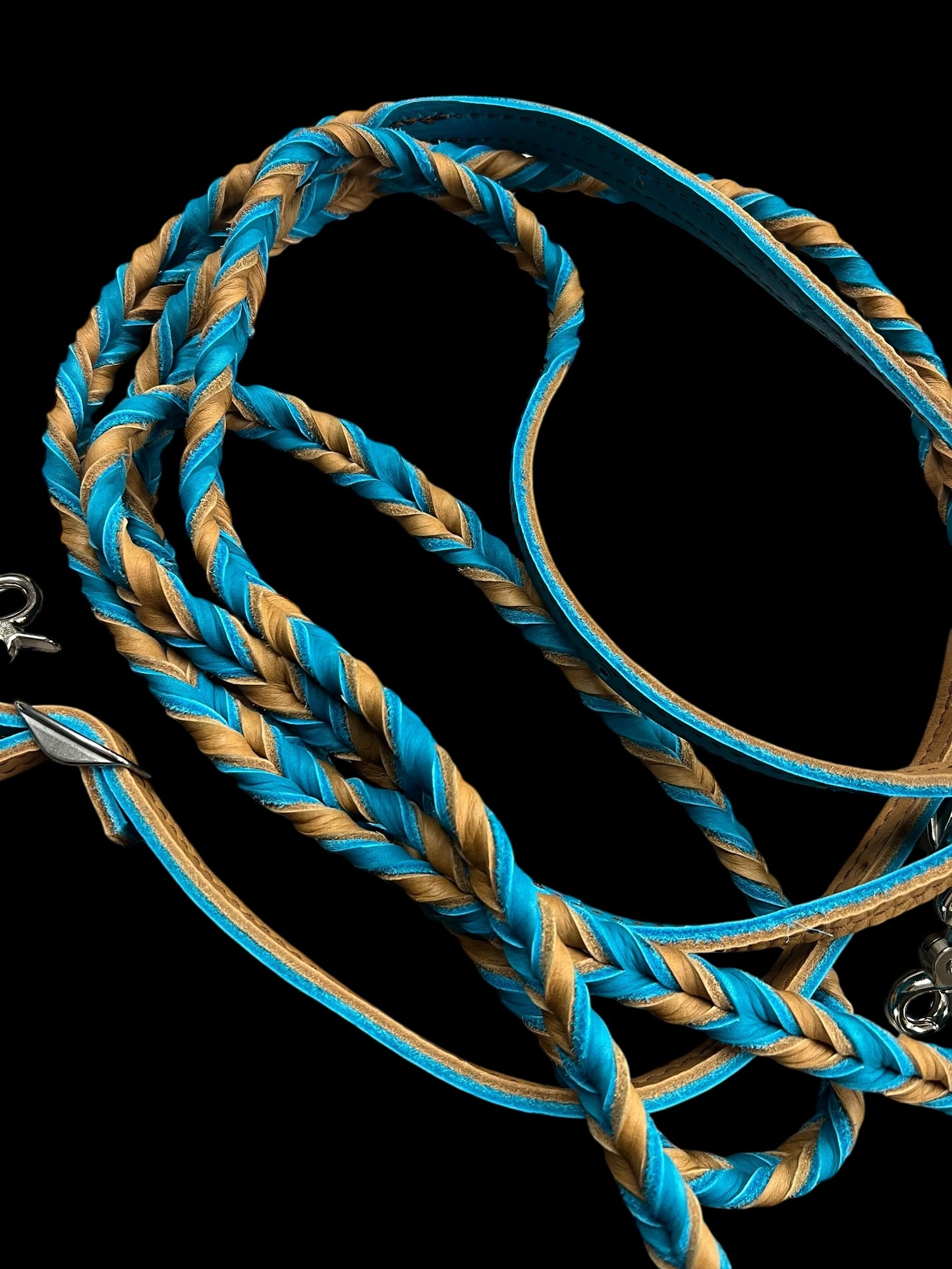 Super soft leather reins 8' plus