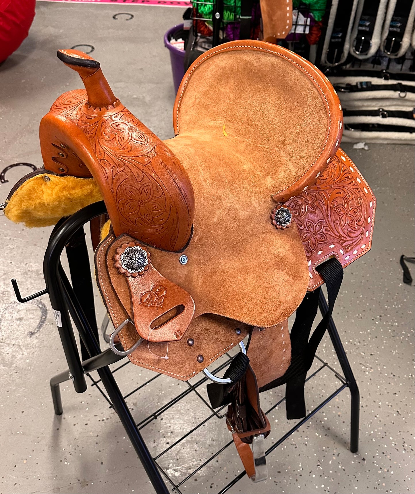 Youth Barrel Saddle Circle L Saddle