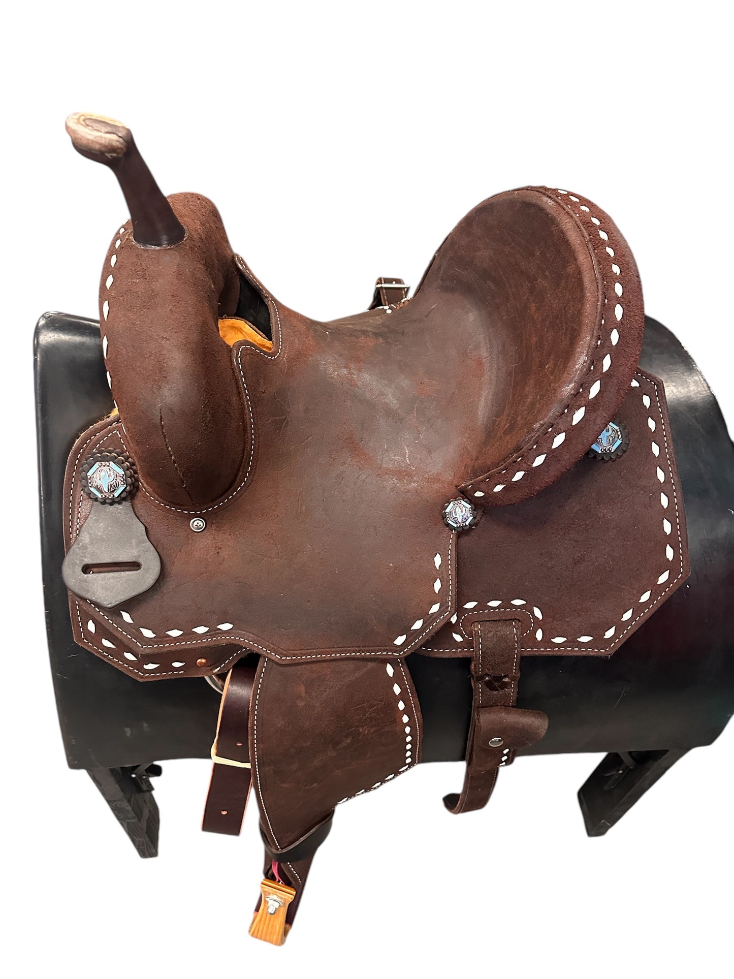 Circle L Saddle Spinal Relief Buckstitch