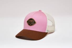 LARK TRUCKER-HAT-LIGHT PINK by Kimes Ranch