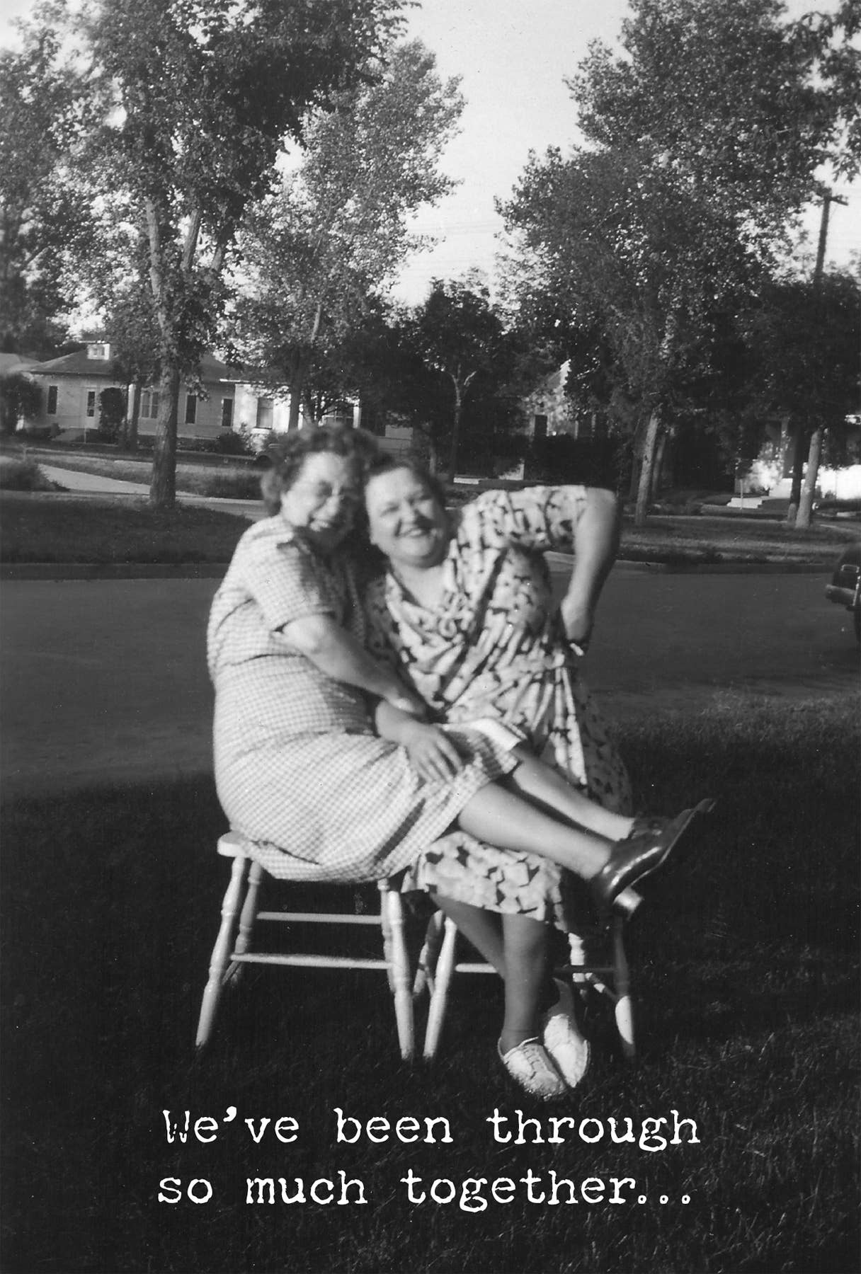 Through So Much Greeting Card