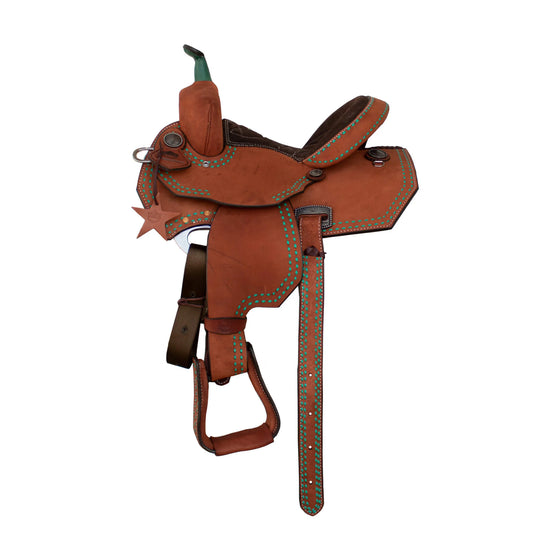 Alamo Saddlery 13" Youth SD-11 Barrel Saddle