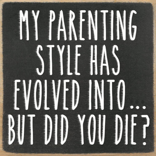 4X4-241 Parenting Style Shelf Sitter