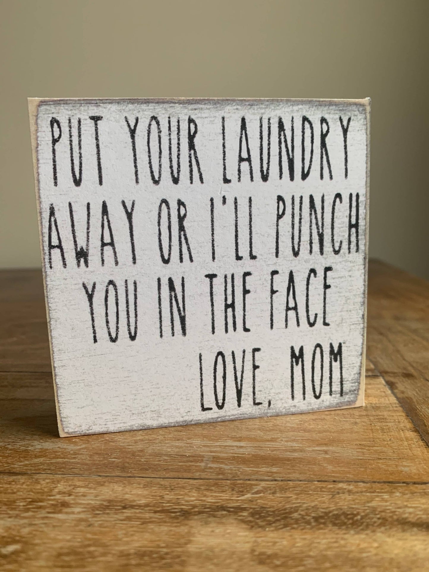 4X4-175 Punch You Shelf Sitter