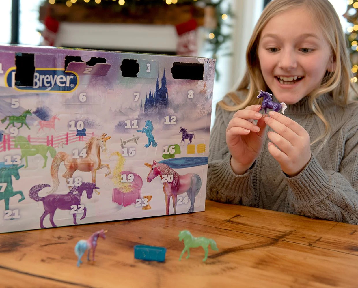 700723  Breyer Advent Calendar | Unicorn Magic