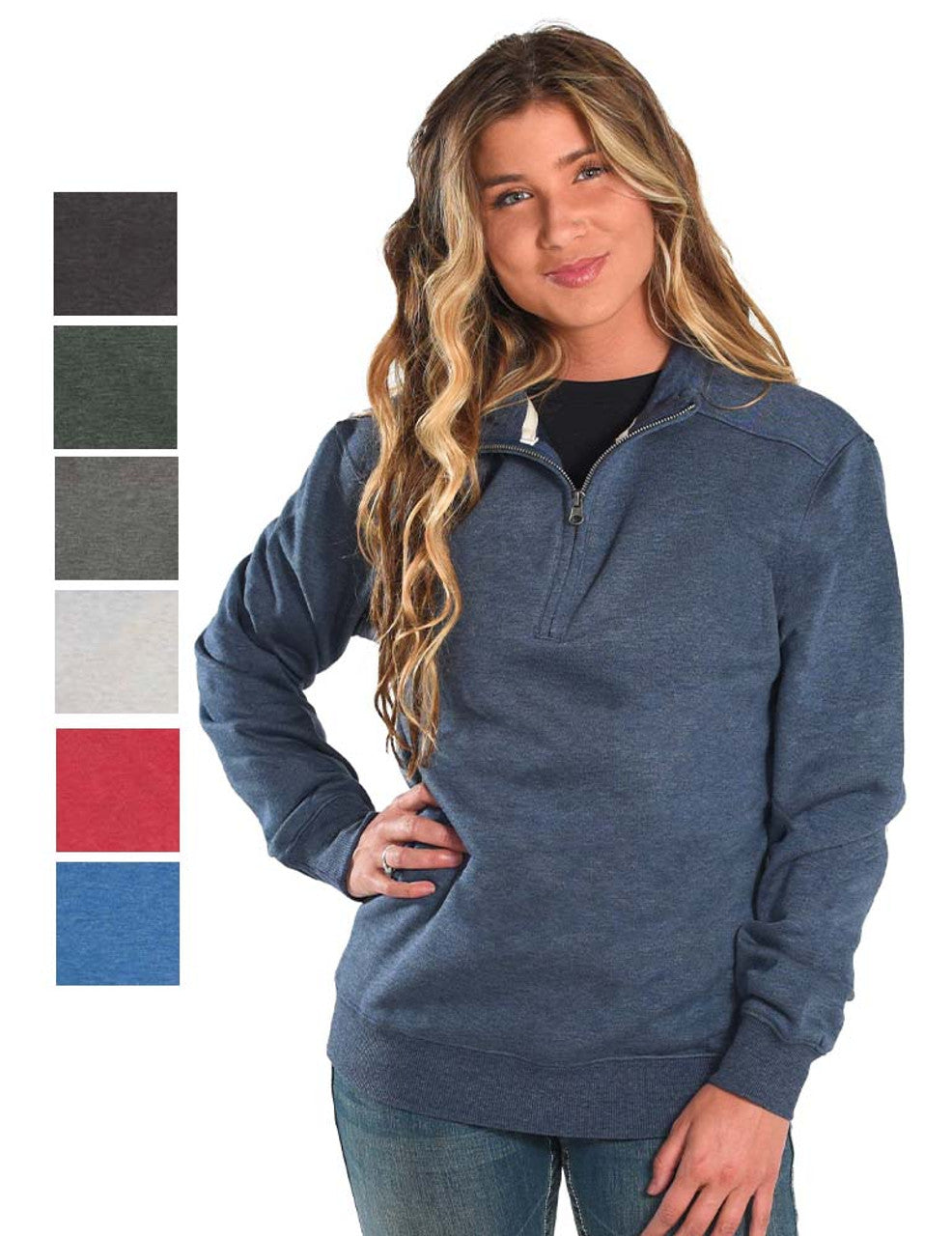 Quarter-Zip Cadet Sweatshirt UNISEX Fit