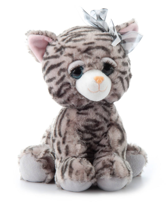 10" (25cm) Lash'z Tabby Cat Shadow - Grey