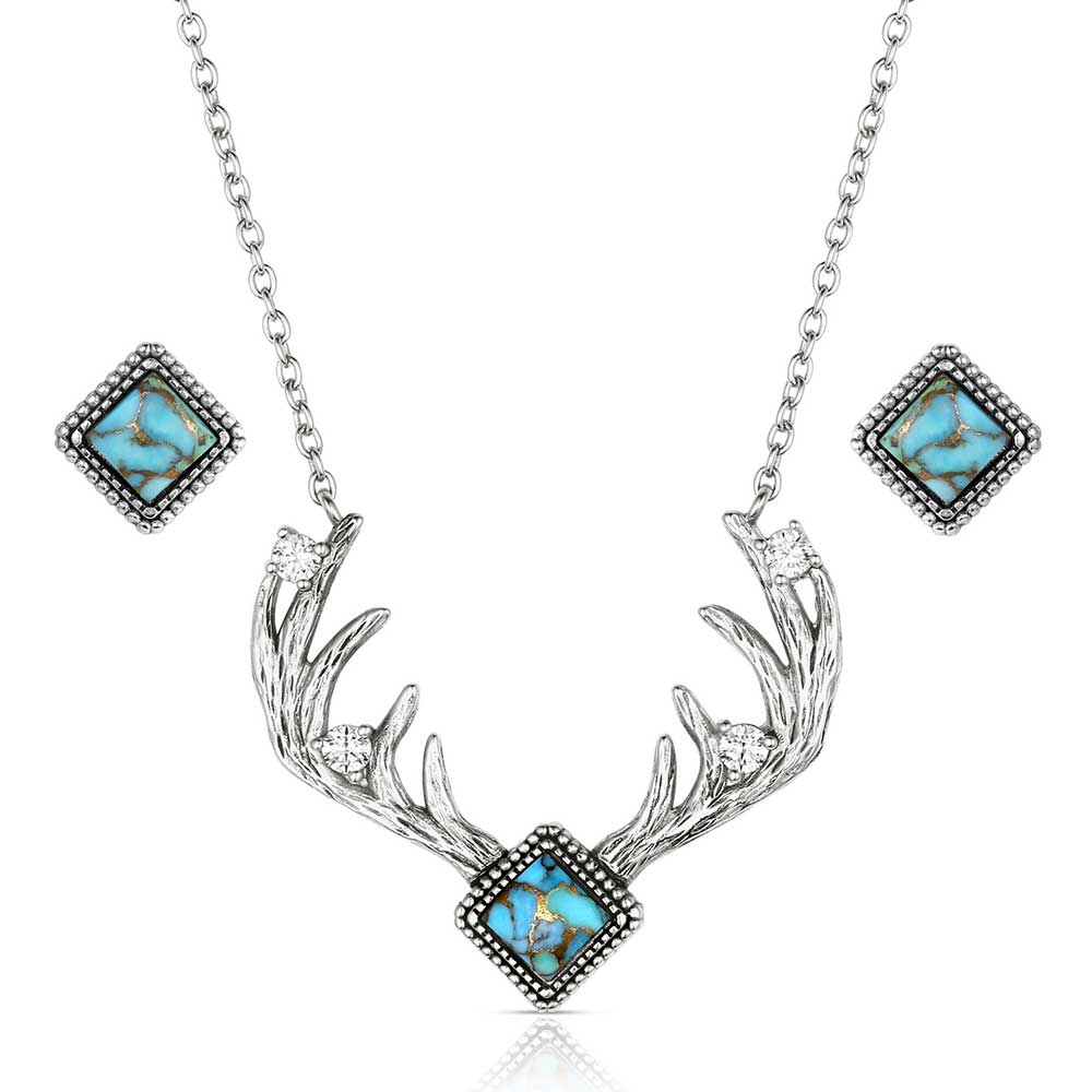 Rugged Beauty Turquoise Jewelry Set